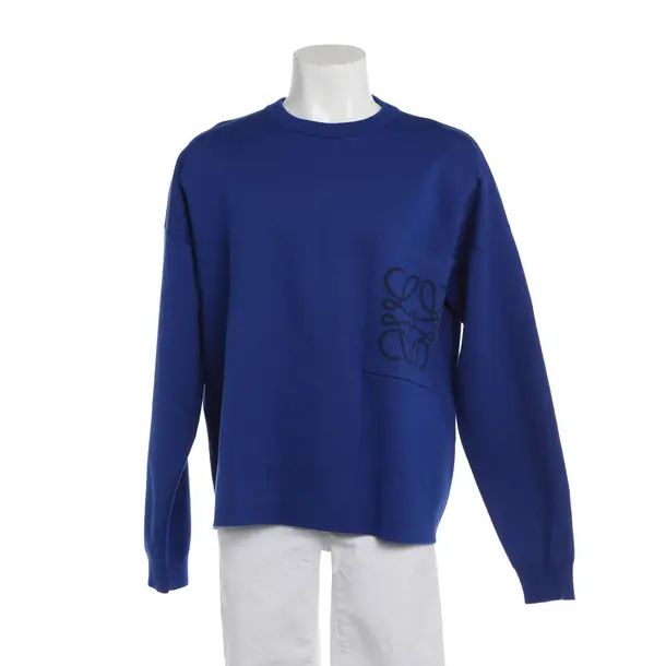 Sweatshirt in Blau, Baumwolle, Loewe