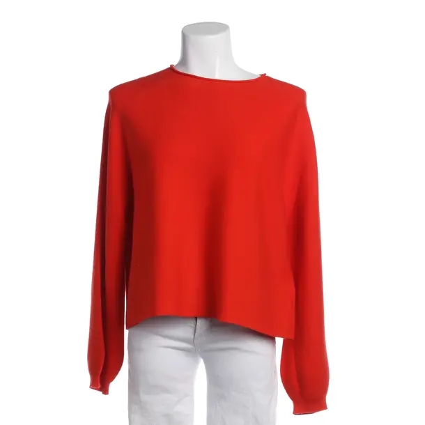 Jumper in Red, Cotton, Drykorn