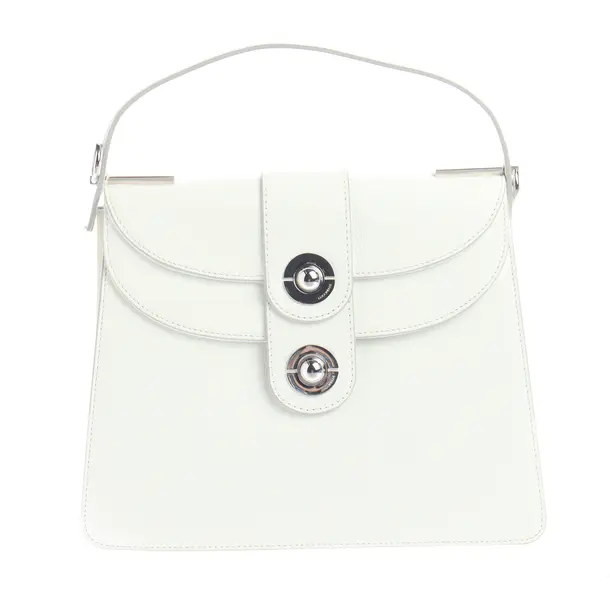 Handtasche, in Weiß, Leder, Coccinelle