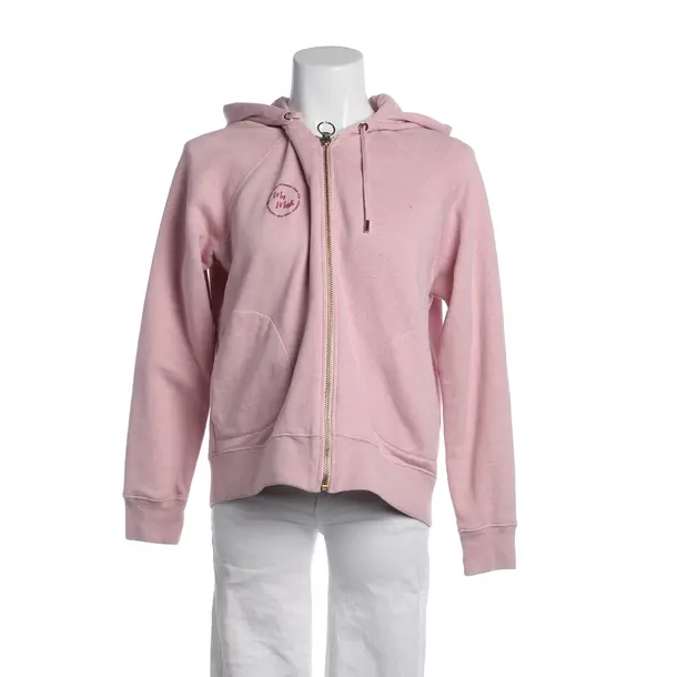Zip-up Hoodie in Pink, Cotton, Mos Mosh