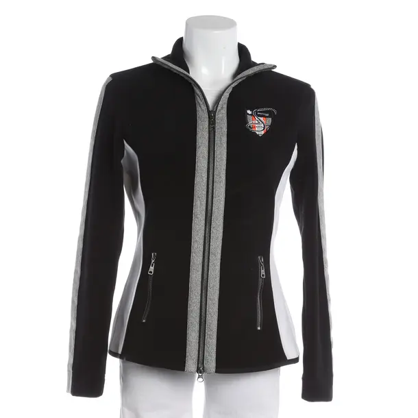 Fleecejacke, in Schwarz, Polyester, Sportalm