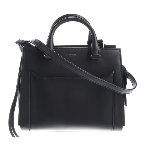 Handbag in Black, Leather, Saint Laurent