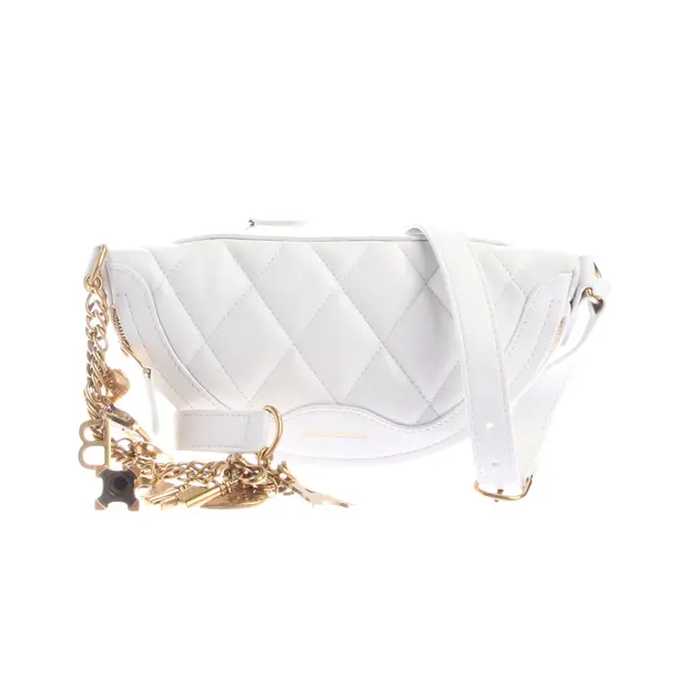 Cross Body Bag in White, Leather, Balenciaga
