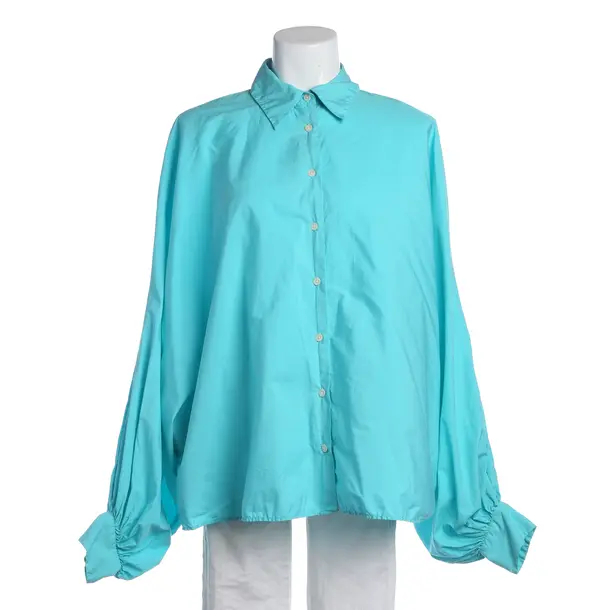 Blouse in Blue, Cotton, SoSue