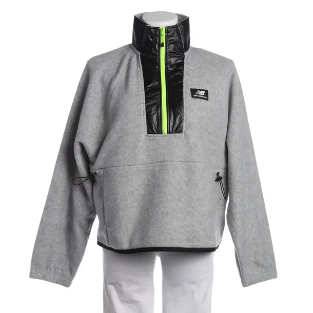 Fleeceshirt, in Grau, Polyester, New Balance