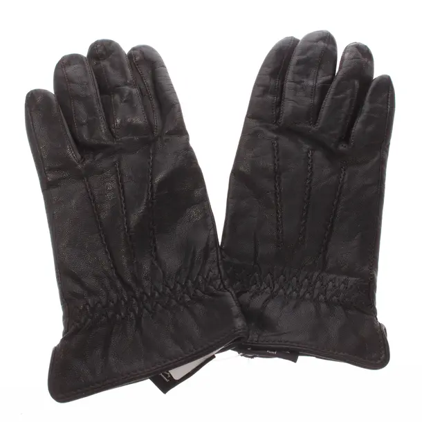 Lederhandschuhe in Schwarz, Leder, Roeckl
