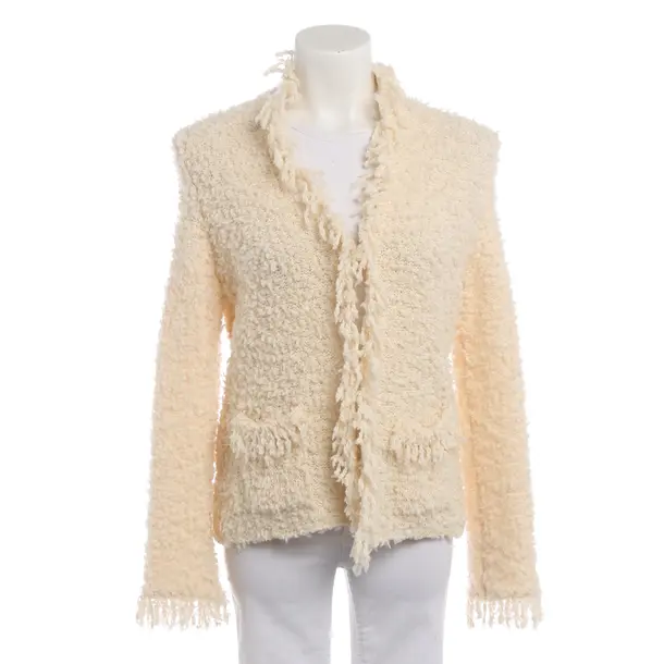 Strickjacke, in Beige, Wolle, Marc Cain