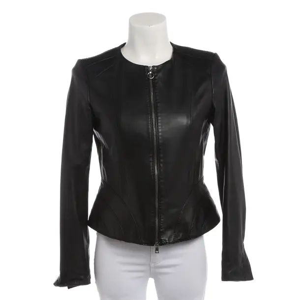 Lederjacke, in Schwarz, Leder, Marc Cain