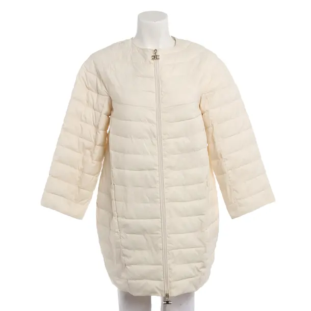 Mid-Season Jacket in White, Polyamide, Elisabetta Franchi