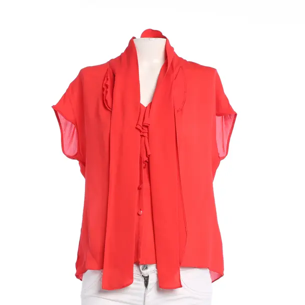 Blouse in Red, Viscose, Escada
