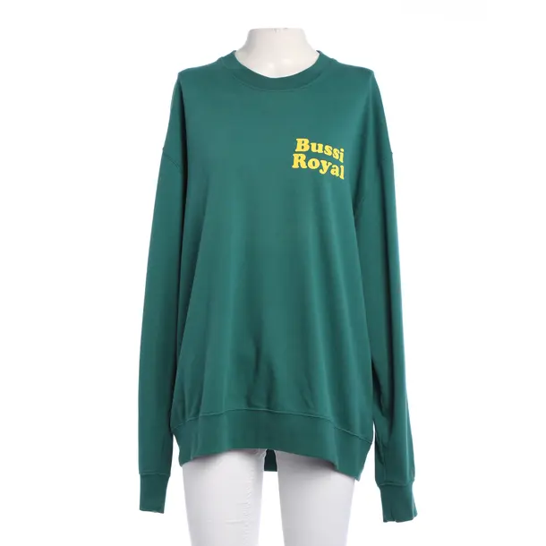 Sweatshirt in Green, Cotton, Juvia