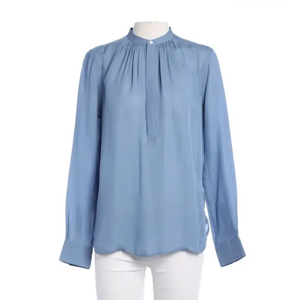 Blouse, in Light Blue, Silk, Polo Ralph Lauren