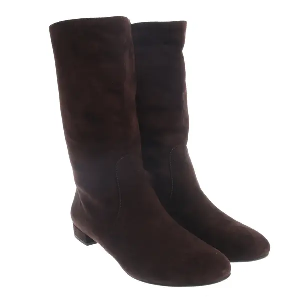 Stiefeletten in Braun, , Prada