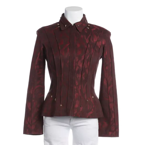 Sommerjacke, in Bordeaux, Baumwolle, Mugler