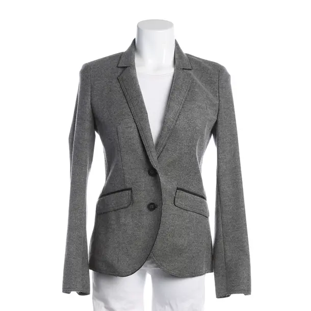 Blazer, in Grau, Wolle, Hugo Boss Orange