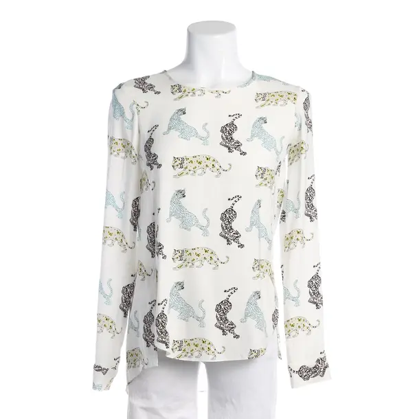Blouse, in White, Silk, Herzensangelegenheit