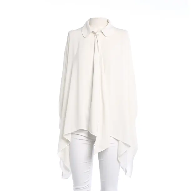 Blouse, in Cream, Polyester, Elisabetta Franchi