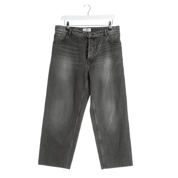 Jeans straight fit, in Nero, Cotone, Balenciaga