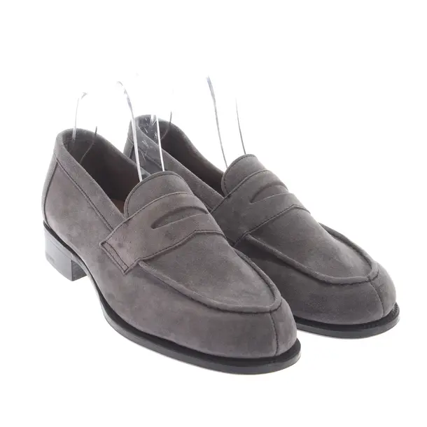 Mocassini, in Grigio, George Cleverley