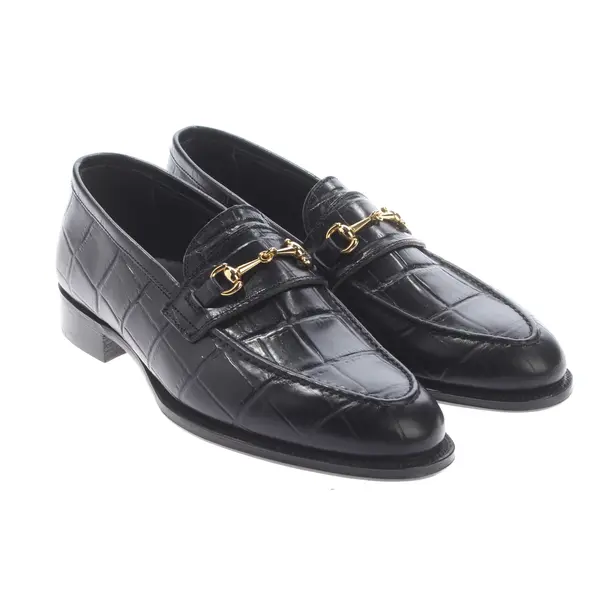 Mocassini, in Nero, George Cleverley