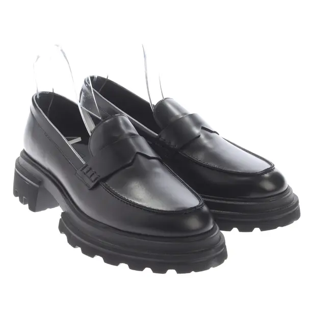 Loafers, in Black, Hogan
