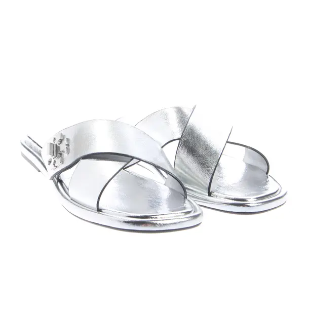 Sandali, in argento, Tory Burch