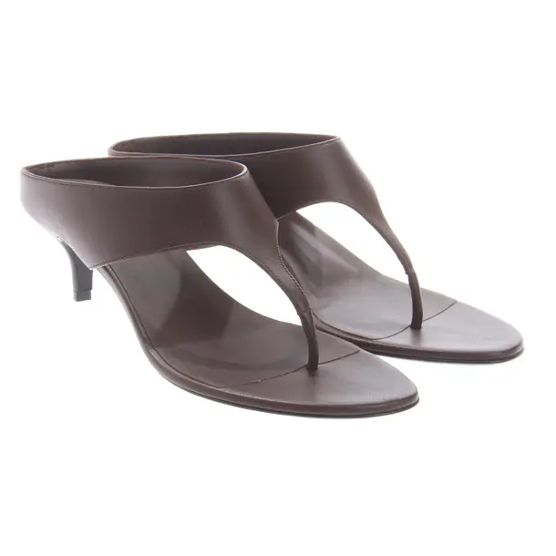 Heeled Sandals, in Dark Brown, Magda Butrym