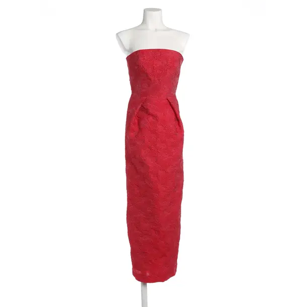 Cocktail Dress, in Red, Polyester, Max Mara