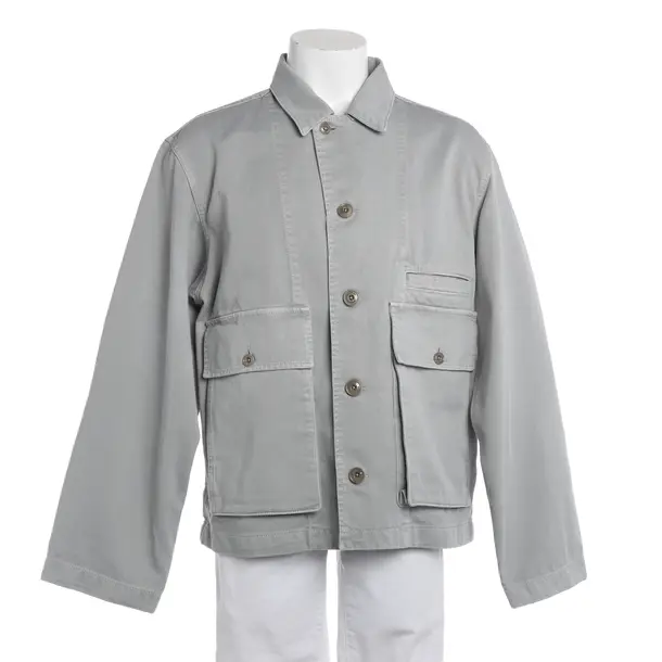 Jeansjacke, in Grau, Baumwolle, Lemaire