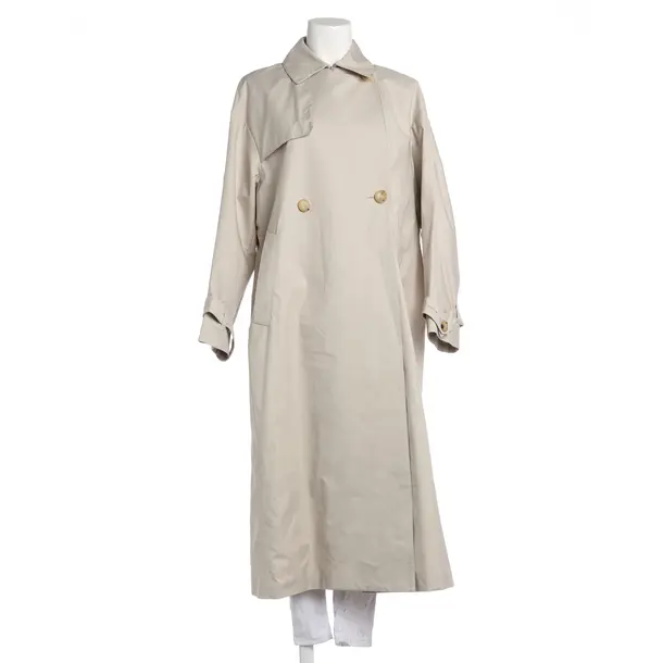 Mid-Season Coat, in Gray, Cotton, Max Mara
