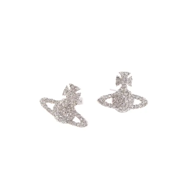 Earrings, in Silver, Metal (metallic, metallized), Vivienne Westwood