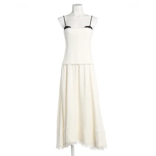 Cocktail Dress, in White, Polyester, Jonathan Simkhai