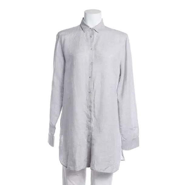 Camicetta, in Grigio chiaro, Lino, Signora & Abbracci