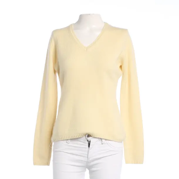 Cashmere Jumper, in Yellow, Cashmere, FTC Cashmere