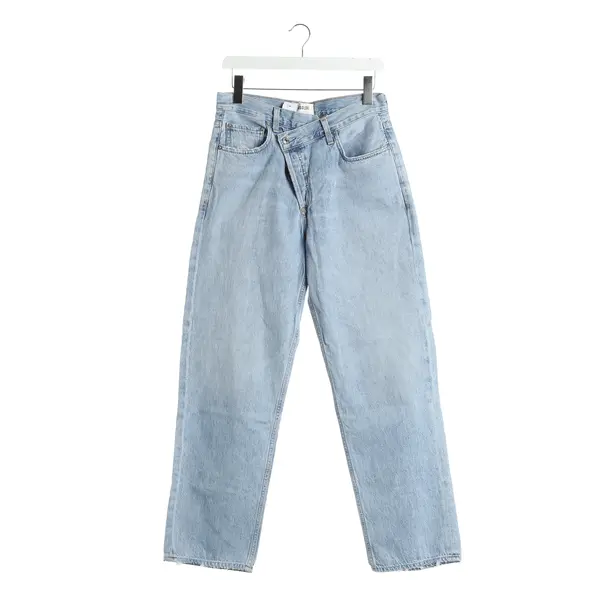 Jeans Flared, in Hellblau, Baumwolle, Agolde