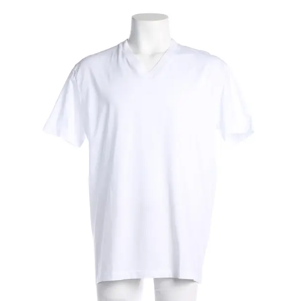 T-Shirt, in White, Cotton, Prada