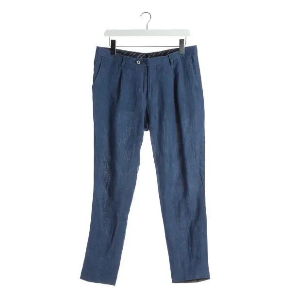 Pants, in Blue, Linen, Etro