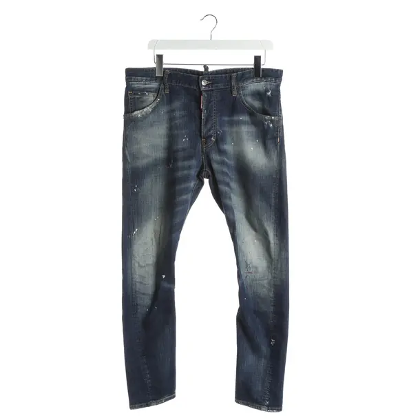 Jeans Straight Fit, in Blau, Baumwolle, Dsquared