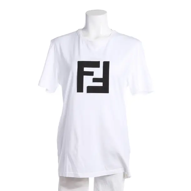 Shirt, in Weiß, Baumwolle, Fendi