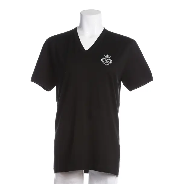 Shirt, in Black, Cotton, Dolce & Gabbana