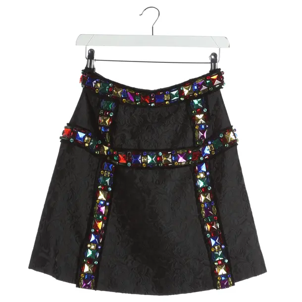 Gonna, in Nero, Poliestere, Dolce e Gabbana