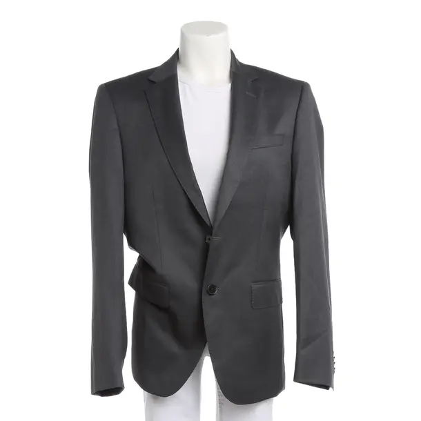 Blazer, in Grau, Wolle, Hugo Boss