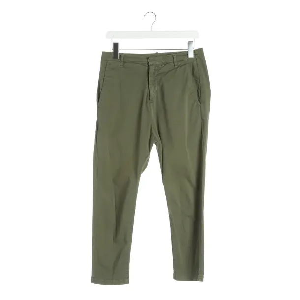 Pants, in Dark Green, Cotton, Nili Lotan