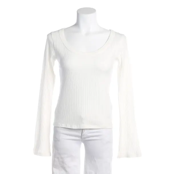 Long Sleeve Shirt, in White, Cotton, Ba&sh