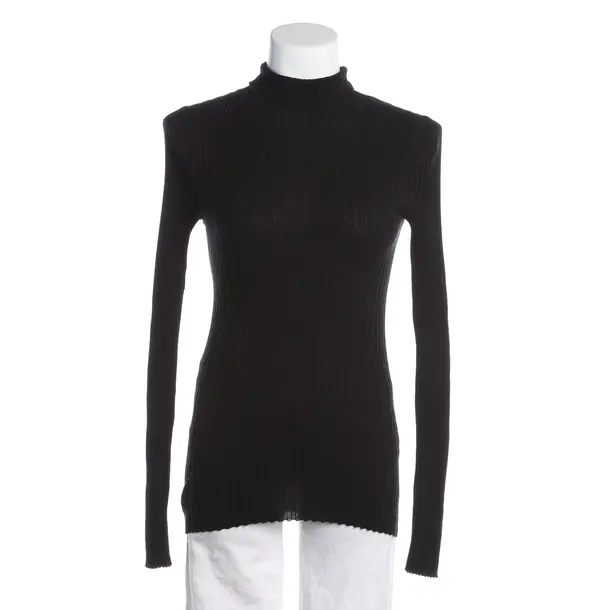 Long Sleeve Shirt, in Black, Cotton, Anine Bing