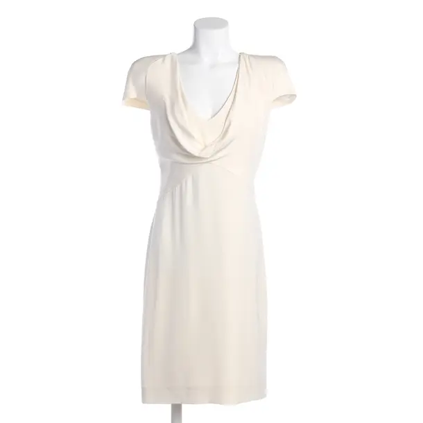 Cocktail Dress, in Cream, Silk, Alexander McQueen