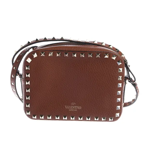 Cross Body Bag, in Brown, Leather, Valentino