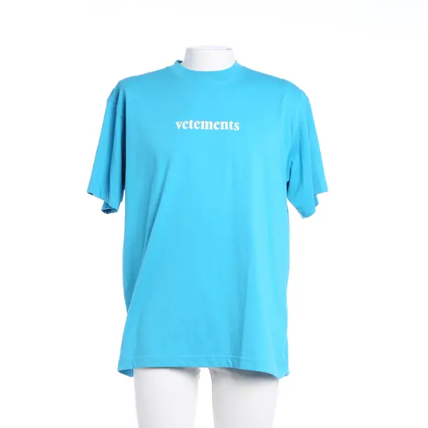 T-Shirt, in Light Blue, Polyester, Vetements