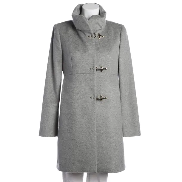 Übergangsmantel, in Hellgrau, Kaschmir, Fay