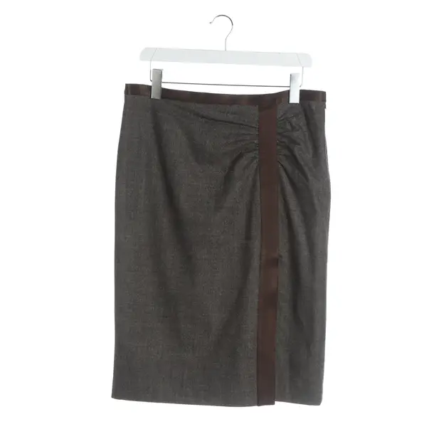 Rock, in Braun, Wolle, Etro